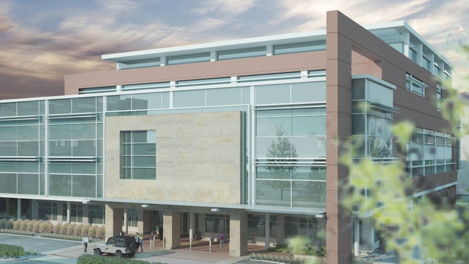 UCHRockyMountainLionsEyeInstitute_SOUTHWESTAERIALVIEW Davis Partnership